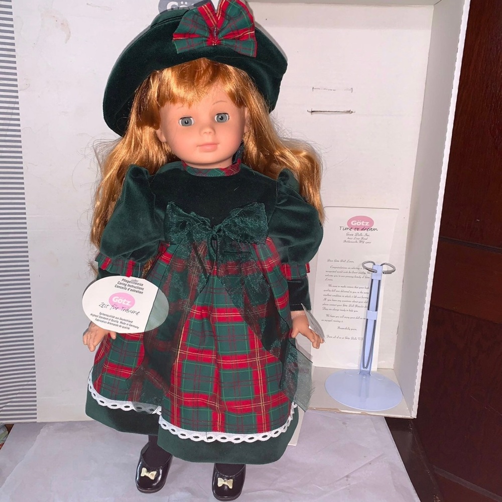 Vintage Gotz 19.5" Victoria White Body Doll NIB